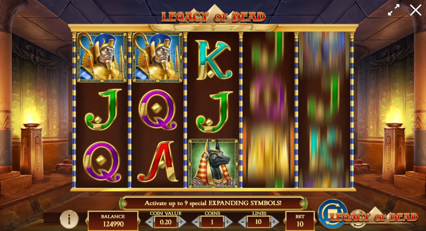 Enjoy Legacy of Dead Online Slot