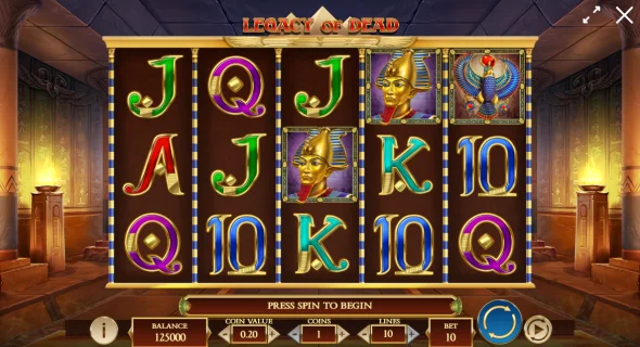 Legacy of Dead Jackpot Awaits