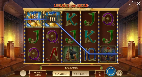 Legacy of Dead Golden Spins